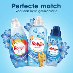 Robijn Perfecte Match Wasverzachter en Wasparfum Pakket - Morgenfris - 4 stuks - 2 x 39 wasbeurten + 2 x 342ml - Voordeelverpakking — thumbnail 2
