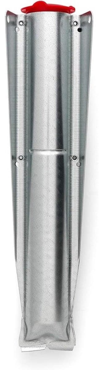 Metalen Grondanker - Droogmolen Anker - Stabiel Droogmolen Plaatsen - Corrosiebestendig Gegalvaniseerd Staal - Ø 45 mm - Zilver — afbeelding 1