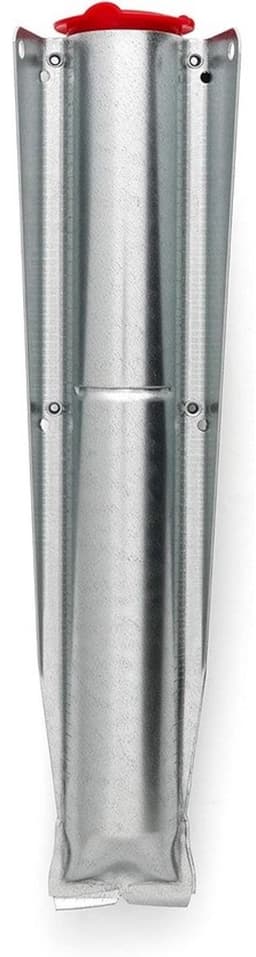 Metalen Grondanker - Droogmolen Anker - Stabiel Droogmolen Plaatsen - Corrosiebestendig Gegalvaniseerd Staal - Ø 45 mm - Zilver — thumbnail 1