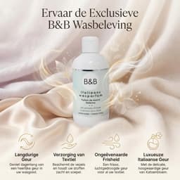 SnelShoppen - B&B Italiaans Wasparfum Katoen Bloem 250ml – Langdurige Geur, Frisse Katoengeur, Geurversterker voor Kleding en Textiel, Tot 25 Wasbeurt — thumbnail 3