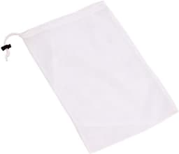 Fijnmazige Waszak - Beschermzak Kleding - Delicate Was - Verdikt Nylon Materiaal - 29x24cm - Wit — thumbnail 1