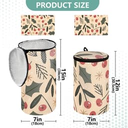 Schoen Wasmachine Tassen - Sneaker Waszakken - Schoenen Wassen - Honingraat Gaasstof - 2 stuks - Bloemen Patroon — thumbnail 5