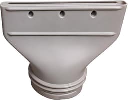Adapter voor Airconditioner Raam, SGZIOO Afvoerslang Raamdoorvoering, voor Ø 130-150mm Diameter Afvoerslang, Raamslang voor Mobiele, Auto Airconditioner, Droger — thumbnail 1