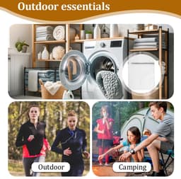 Wasnet, waszakken, 8 stuks, 30 x 20 cm, waszakken voor wasmachine, duurzame waszakken voor blouses, beha's, ondergoed, sokken — thumbnail 5