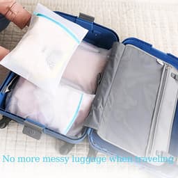 6-delige wasnetten voor de wasmachine, 3 maten waszakken voor delicate kleding, bescherming tegen vervorming en slijtage van sweaters, shirts en ondergoed — thumbnail 5