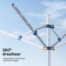 VLSelect® Droogmolen Met Voet - Wasrek - Droogrek — thumbnail 4