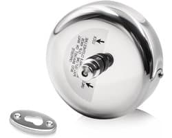 Wasmachine Waslijn - Drooglijn Intrekbaar - Kleding Drogen - Inklapbaar - 10 cm - Zilver