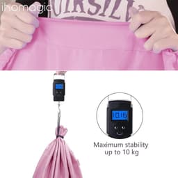 Extra grote waszak met trekkoord - Roze - Duurzaam polyester - Lichtgewicht en opvouwbaar - Voor college, slaapzaal en gym — thumbnail 2