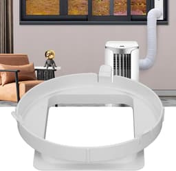 1 stuk - Aansluiting voor draagbare airconditioner - Adapter voor afvoerslang van airconditioner - Aansluiting/interface voor afvoerslang van de KY25 draagbare airconditioner - Buitendiameter 15 cm - Binnendiameter 12,3 x 9,5 cm - Wit — thumbnail 3