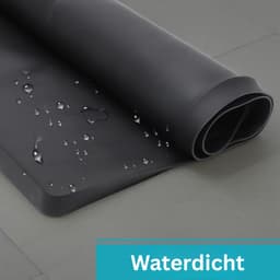 QORA® Lekbak Wasmachine - Lekbak - Anti Trillingsmat Wasmachine - Lekbak Wasmachine 60x60 x - Lekbak Wasmachine Universeel - Zwart - 60cm x 60cm x 2cm — thumbnail 5
