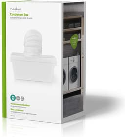 Nedis Condensopvangbak - Geschikt voor: Wasdrogers - 5 l - 1.50 m - 105 mm - Wit — thumbnail 5