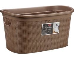 Stefanplast Wasmand Elegant 35 Liter 57,5 X 37 Cm Caramel