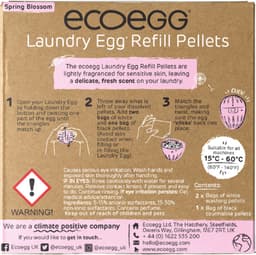 Ecoegg Navulling - 50 wasbeurten – Lentebloesem - Was Ei - Wasmiddel - Hervulbaar - Duurzaam - Hypoallergeen - Geschikt voor baby's en mensen — thumbnail 2