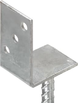 vidaXL - Hekankers - 12 - stuks - Zilver - 8x6x30 - cm - Gegalvaniseerd - staal — thumbnail 1