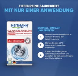 Heitmann Express Wasmachine Hygiënische Reiniger - 250g — thumbnail 2