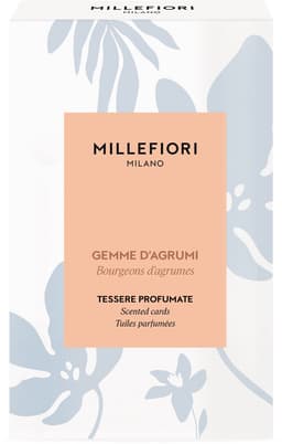 Millefiori Laundry - Geurkaarten - Gemme D'Agrumi - 3 stuks - Kast Parfum - Voor In De Kledingkast — thumbnail 4