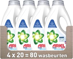 Ariel Vloeibaar Wasmiddel Sensitive - 4 x 20 Wasbeurten — thumbnail 1