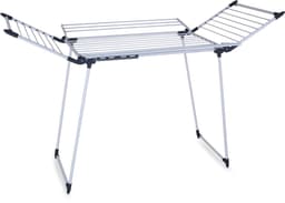 Meisterhome - Extra Groot Droogrek - inklapbaar – Droogtoren - 25 meter droog lengte – Extra stevig en licht - Wasrek van carbon staal – Tot 30kg wasgoed — thumbnail 1