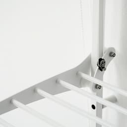 Foxydry Wall 88 cm White droogrek wandmontage -bediening links- - Witte kleur - 88 x 52 x 137 cm — thumbnail 3