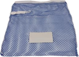 Premium wasnet 40x60 cm - Met knoopsluiting - Blauw — thumbnail 1