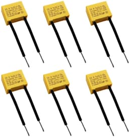 VVGoods - Condensator Polypropyleen Anti-Interferentie 0,22µF 275V X2 - 2 Draad - Gemetalliseerde Film Condensatoren - Elektronica Componenten — thumbnail 1