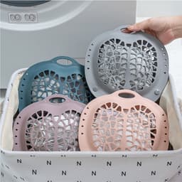 4 stuks siliconen waszakken - Premium bh-wasbeschermers, zachte cyclus voor ondergoedverzorging | Mesh-design waszakken, langdurige lingeriebeschermer voor het machinaal wassen van bh's, slips en delicate stoffen — thumbnail 1