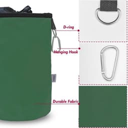 Grote Kledingknijper Tas Waterproof met Haakjes voor Binnen en Buiten - Geschikt voor 200 Kledingknijpers — thumbnail 2