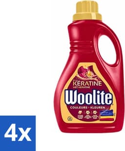 4 x Woolite Wasmiddel Color met Keratine 25 wasbeurten 1,5 liter - Wasmiddel Voor Gekleurde Kleding - Wasmiddel Met Keratine - Kleurbehoud - Wasmiddel Voor Delicate Kleding - Vloeibaar Wasmiddel — thumbnail 3