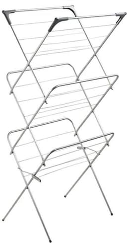 Verticale droogtoren met antislip voeten - ruimtebesparende wasdroger van metaal — thumbnail 1