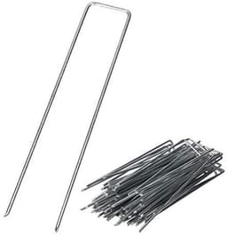 100 stuks Verzinkte Anti-Roest Grondankers - Staaldraad 200 x 30 mm — thumbnail 1