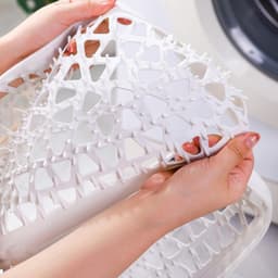 Waszak - Grote waszak van mesh - Geschikt voor schoenen, sokken, bh's en andere kleding - Beschermt kleding tegen beschadiging in de wasmachine - Gemaakt van stevig TPE-materiaal - Elastisch en duurzaam — thumbnail 4