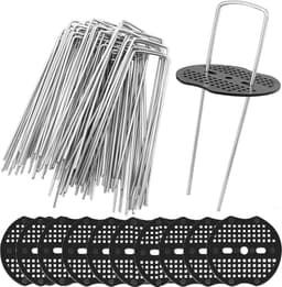 Unyqoos® Roestbestendige U-vormige stalen grondankers voor tuin en landschapswerk — thumbnail 1