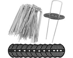Unyqoos® Roestbestendige U-vormige stalen grondankers voor tuin en landschapswerk