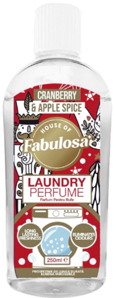 Winter Kerst Wasparfum - Fabulosa | 1x 250 ml - Cranberry & Apple Spice - Geurbooster voor langdurige frisheid — afbeelding 1