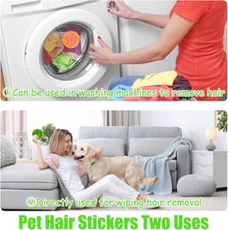 Cosensi - Huisdierenhaarverwijderaar Wasballen 10 Stuks - Herbruikbare Pluisvanger voor Wasmachine - Wasgoed - Beddengoed - Kleding — thumbnail 5