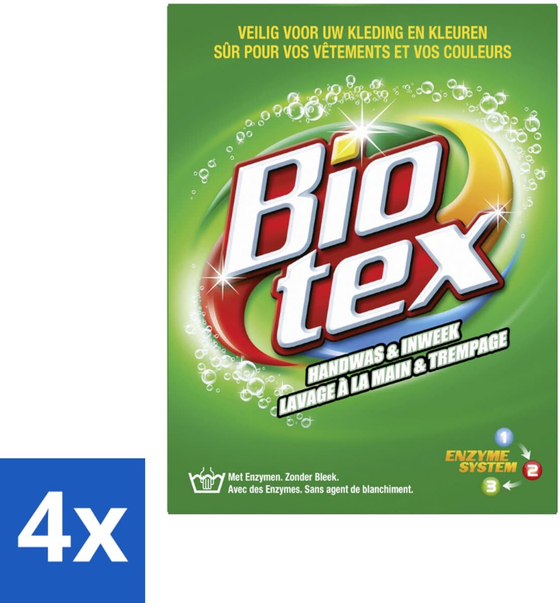 Biotex Handwas & Inweek Poeder 720 gr - Voordeelverpakking - 4 stuks — afbeelding 1