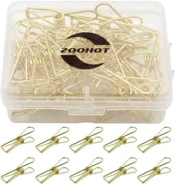 Set van 25 kleine metalen clips - multifunctionele waslijn clips — thumbnail 1