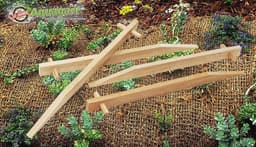 Houten Grondankers 30 cm - Natuurlijke Bevestigingsankers voor Tuin en Landschap — thumbnail 5
