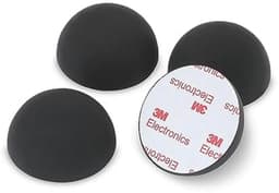Siliconen elastomeer dempers set van 4 voor hifi-apparaten en luidsprekers — thumbnail 1
