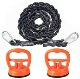 Bungee Cord Reiswaslijn met Zuignappen en Connectoren - Ideaal voor Binnen en Buiten Droogruimte — thumbnail 1
