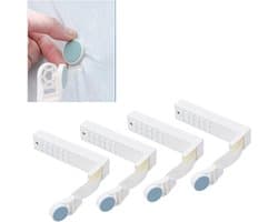 4 stuks Dekbedpinnen - Bed Sheet Holders - Quilt Clips - Dekbedovertrek Clips - Attachment Comforter - Quilt Fixing Clips - Om rommelige lakens te organiseren — afbeelding 1