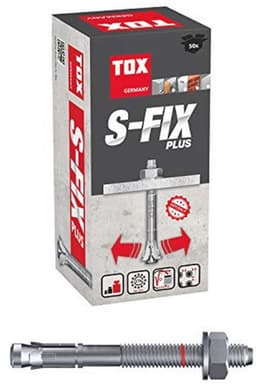 Kogelanker M8 x 100/30+43 mm - 50 Stuks - Gegalvaniseerd — thumbnail 1