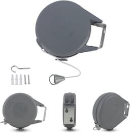 Automatische Waslijn 15m - Retractable Clothesline voor Binnen en Buiten — thumbnail 1