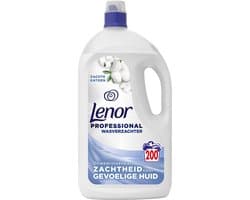Lenor Professional wasverzachter Soft Cotton | flacon van 4 liter