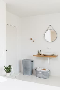 Curver Infinity Recycled Dots Wasmand met deksel - 60L - Grijs — thumbnail 3