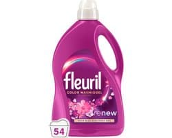 Fleuril Color Blossom - Vloeibaar Wasmiddel - Gekleurde Was - Intense Geurbeleving – 54 Wasbeurten - Grootverpakking