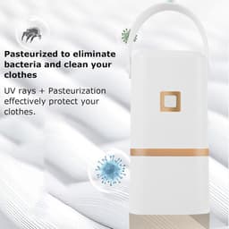 Draagbare reisdroger, wasdroger voor op reis,Compacte reisdroger voor kleding - Lichtgewicht opvouwbare elektrische droogmachine voor appartementen RV Home Hotel — thumbnail 3