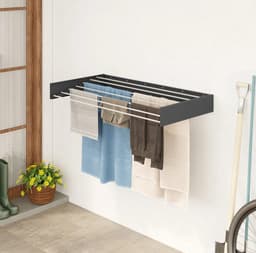 LUNOR® Belize - 120 cm - Opvouwbaar - Inklapbaar - Industrieel Grijs — thumbnail 1