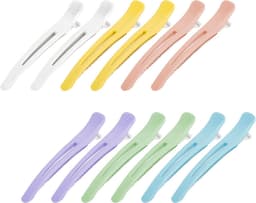 12x Professionele Antislip Haarspeldenset Zwart - Voor Knippen, Stylen en Verdelen — thumbnail 5