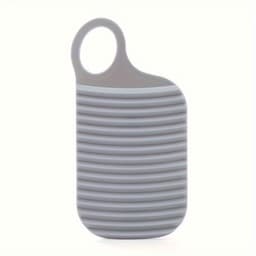 3-delige grijze draagbare opvouwbare wasbordset, antislip ontwerp, verdikte wasbord, geschikt voor de was, keuken, badkamer en buitengebruik, schoonmaakbenodigdheden, schoonmaakgereedschap — thumbnail 3